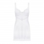 OBSESSIVE AMOR BLANCO CHEMISE AND THONG WHITE