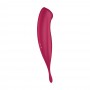 VIBRADOR TWIRLING PRO SATISFYER COM APLICAÇÃO CONNECT VERMELHO