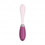 SATISFYER G-SPOT FLEX 3 VIBRATOR BURGUNDY