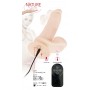 NATURE SKIN BENDABLE RC REALISTIC VIBRATOR WITH WIRELESS REMOTE CONTROL