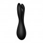 VIBRADOR THREESOME 2 PRETO SATISFYER