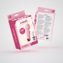 WANDA MINI VIBROMASSEUR WAND RECHARGEABLE ROSE CRUSHIOUS