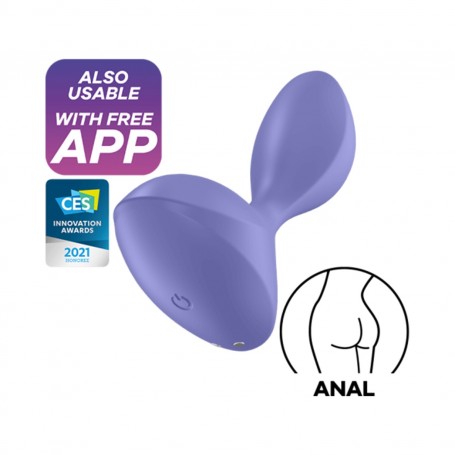 ANAL PLUG SWEET SEAL VIOLET SATISFYER