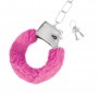 MENOTTES DE PELUCHE LOVE CUFFS CRUSHIOUS ROSA