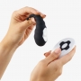 COCOON ŒUF VIBRANT RECHARGEABLE AVEC TÉLÉCOMMANDE SANS FIL CRUSHIOUS NOIR