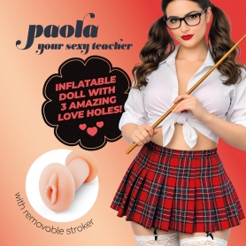 POALA LA MAITRESSE POUPÉE GONFLABLE AVEC MASTURBATEUR CRUSHIOUS