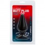 DOC JOHNSON CLASSIC BUTT PLUG BLACK LARGE