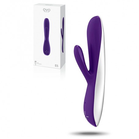 VIBRADOR RECARGABLE E5 OVO MORADO