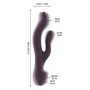 VIBRADOR RECARREGÁVEL KEIRA JIL ROXO