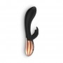 ELEGANCE OPULENT RECHARGEABLE SELF-HEATING VIBRATOR BLACK