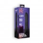 GC 8" THIN REALISTIC DILDO VIBE BLACK