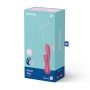 SATISFYER MONO FLEX VIBRATOR WITH APP AND BLUETOOTH RED