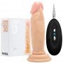 VIBRADOR REALISTA REALROCK 6” BLANCO