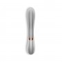 SATISFYER HOT LOVER VIBRATOR WITH APP SILVER - CHAMPAGNE