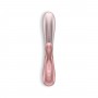 SATISFYER HOT LOVER VIBRATOR WITH APP PINK - DARK PINK