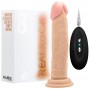 REALROCK 8” REALISTIC VIBRATOR WHITE