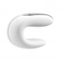 SATISFYER DOUBLE FUN VIBRATOR WITH APP WHITE