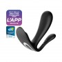 Image: ESTIMULADOR DEL PUNTO-G Y ANAL TOP SECRET + CON APP SATISFYER NEGRO on Prazer24 Sex Shop Online