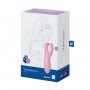 VIBRADOR THREESOME 4 COM APP SATISFYER ROSA