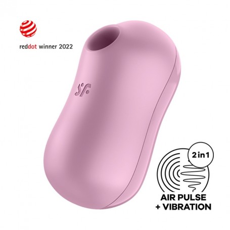 VIBRADOR COTTON CANDY SATISFYER LILA