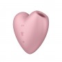 SATISFYER CUTIE HEART VIBRATOR PINK