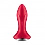 SATISFYER ROTATOR PLUG 1+ VIBRATING PLUG WITH APP RED