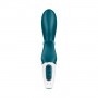 SATISFYER HUG ME VIBRATOR WITH APP GREEN