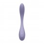 VIBRATEUR G-SPOT FLEX 5 CONNECT APP LILAS SATISFYER