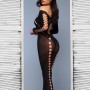 BODYSTOCKING CR-4646 NEGRO CHILIROSE