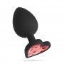 CUORE PLUG ANAL MEDIANO CON 4 JOYAS INTERCAMBIABLES CRUSHIOUS