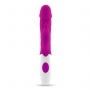 VIBRADOR COM ESTIMULADOR DE CLITÓRIS MOCHI ROXO E LUBRIFICANTE À BASE DE ÁGUA INCLUÍDO CRUSHIOUS
