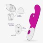 VIBRADOR CON ESTIMULADOR DE CLÍTORIS JIGGLIE Y LUBRICANTE DE BASE AGUA INCLUIDO CRUSHIOUS