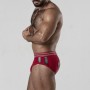 LOCKER GEAR BACKROOM BOTTOMLESS BRIEF RED