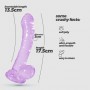 CRUSHIOUS HUDINI JELLY ANAL DILDO PURPLE