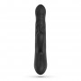 LAPIN VIBRADOR CONEJO RECARGABLE CON EMPUJE NEGRO CRUSHIOUS