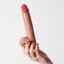 CRUSHIOUS INVIKTUS 8 LIQUID SILICONE DILDO FLESH