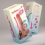 CRUSHIOUS INVIKTUS VIBE 8,5 LIQUID SILICONE VIBRATOR FLESH
