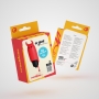 O-PET DIABLE AVEC VIBROMASSEUR BULLET À 10 VIBRATIONS ROUGE CRUSHIOUS