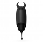 O-PET DIABLE AVEC VIBROMASSEUR BULLET À 10 VIBRATIONS NOIR CRUSHIOUS