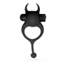 DAEMON ANNEAU PÉNIS AVEC VIBROMASSEUR RECHARGEABLE NOIR CRUSHIOUS