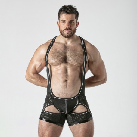 SINGLET LOCKER GEAR BLANC