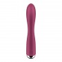 VIBRADOR SPINNING RABBIT 1 VERMELHO SATISFYER