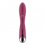 VIBRADOR SPINNING RABBIT 1 VERMELHO SATISFYER
