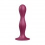 DILDO CINÉTICO DOUBLE BALL-R WEIGHTED DILDO ROJO SATISFYER