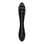 DILDO DE VIDRO DAZZLING CRYSTAL 1 PRETO SATISFYER