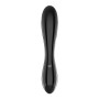 DILDO DE CRISTAL DAZZLING CRYSTAL 1 NEGRO SATISFYER