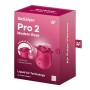 SATISFYER PRO 2 MODERN ROSE AIR PULSE VIBRATOR