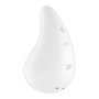 SATISFYER DEW DROP LAY-ON VIBRATOR WHITE