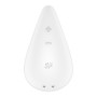 SATISFYER DEW DROP LAY-ON VIBRATOR WHITE