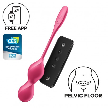 BOULES LOVE BIRDS 2 - KEGEL EXERCISES AND G-SPOT STIMULATION - ROSE SATISFYER